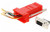 DA9-SMJ8-R-K, D-sub Adapter Female 9 Way D-Sub to Female RJ45