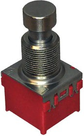 FS5700DPMT2B2M2QE, Foot Switches High Actuation Foot Switch 10mm dia Actuator, 11.5mm Bushing, 1A 9VDC, Double Pole, 2500gf, Momentary, PCB