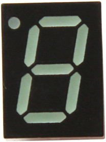 HDSP-F511, LED Displays &amp; Accessories Green 571nm 0.4in 7 Segment