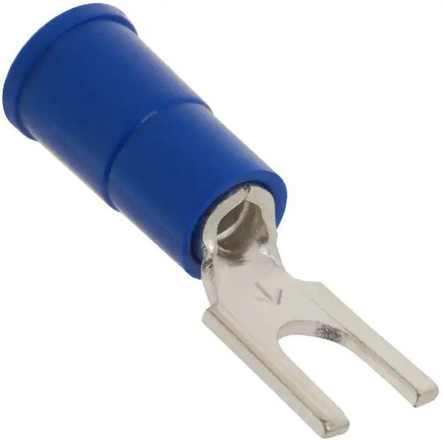 MVU14-6FB/SK, Terminals FORK TERMINAL INS BUTTED SEAM