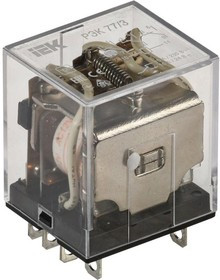 Реле РЭК 77-3 10А 12В AC IEK RRP10-3-10-012A