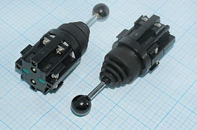 Джойстик на четыре позиции, без фиксации 600В/4А; №10519 ПДжойстик\ 8Cвинт\\OFF-(ON) x4\d29\CS-402 Джойстик на четыре позиции, без фиксации 600В/4А; №10519 ПДжойстик\ 8Cвинт\\OFF-(ON) x4\d29\CS-402