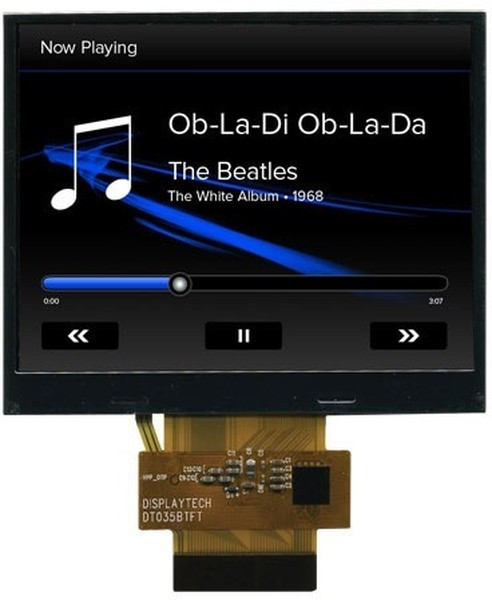 DT035BTFT-PTS, DT035BTFT-PTS TFT LCD Colour Display / Touch Screen, 3.5in, 320 x 240pixels DT035BTFT-PTS, DT035BTFT-PTS TFT LCD Colour Display / Touch Screen, 3.5in, 320 x 240pixels