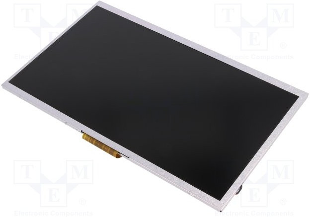 LCD-OLINUXINO-10, Дисплей: TFT, 10,1", 1024x600, Подсвет: LED, Разм: 235x143x5,4мм