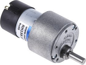 RH158-12-30, Geared DC Geared Motor, 8 W, 12 V dc, 20 Ncm, 210 rpm, 6mm Shaft Diameter