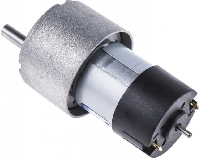 RH158-12-30, Geared DC Geared Motor, 8 W, 12 V dc, 20 Ncm, 210 rpm, 6mm Shaft Diameter