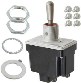 2TL1-56, Toggle Switches DPDT 3 Position Screw Standard Lever