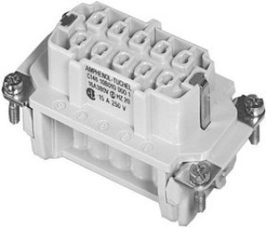 C146-10B010-000-1, Heavy Duty Power Connectors Socket Insert 10 Way Heavy Mate C146-10B010-000-1, Heavy Duty Power Connectors Socket Insert 10 Way Heavy Mate