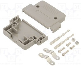 CCOV50-SCL-LG, Корпус для разъемов D-Sub, D-Sub HD 78pin,D-sub 50pin, прямой