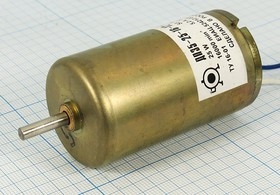 Двигатель постоянного тока 12В, 16000 об/мин; №двиг71 двиг 12В\5,2А\лев\16000\ 35x62m80\ДП35-25-16-12-02