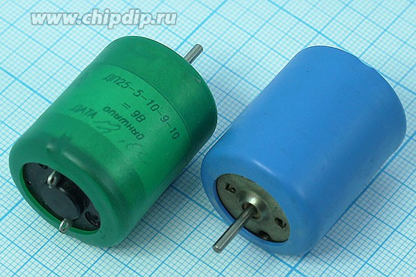 Двигатель постоянного тока 9В, 10000 об/мин; №дв0101 двиг 9В\5,0Вт\\10000\ 25x35m47\ДП25-5-10-9