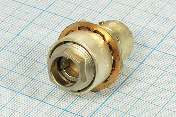 Разъем высокочастотный СР50- 63ПВ розетка, на кабель, B16.5, СР50- 63ПВ