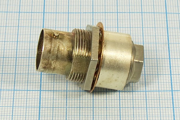 Разъем высокочастотный СР50- 63ПВ розетка, на кабель, B16.5, СР50- 63ПВ