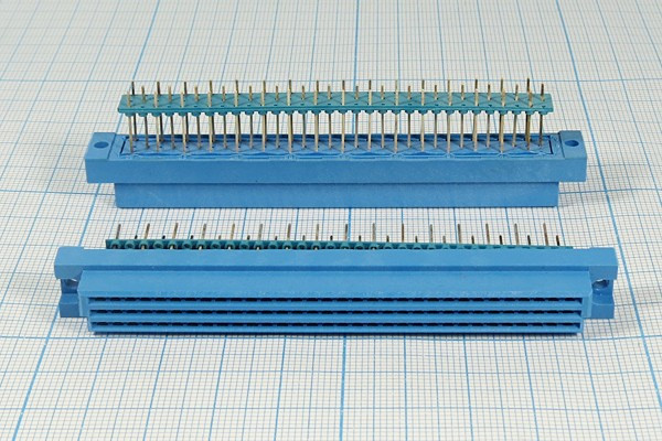 Разъем (прямоугольный соединитель) СНП59-48Р-20-2 розетка, шаг 2.5мм, контакты 96HP, СНП59-48Р-20-2