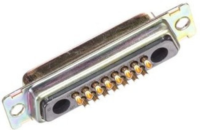 DBMM17W2S, Circular MIL Spec Connector COMBO 17W2 F SOD G50 ZINC