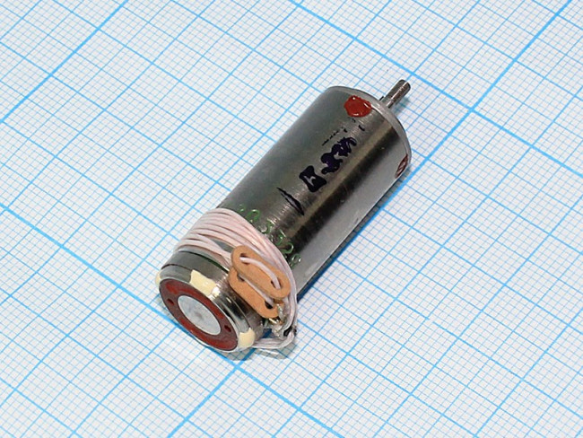 Электродвигатель 12В, 9000 оборотов/мин; №двиг79 двиг 12В\0,925Вт\\ 9000\\ДПР-2-Н1-01