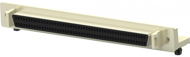 5787082-9, Amplimite .050 III 100 Way Right Angle Through Hole D-sub Connector Socket, 2.54mm Pitch, with