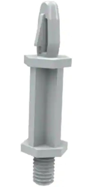 SCBS-4-01, PCB MOUNTING, NYLON, 7.9MM X 6.4MM