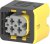 Socket, unequipped, 4 pole, straight, 2 rows, gray, 2-1418390-1