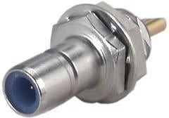 22_SMB-50-0-3/111_NE, RF Connectors / Coaxial Connectors SMB straight bulkhead receptacle jack(f)