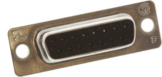 5-747909-2, (DB-15F), разъем D Sub, Серия AMPLIMITE HDP-20, DA, Гнездо, 15 контакт(-ов)