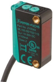 ML100-8-1000-RT/103/115, Photoelectric Sensor Diffuse 1000 mm Detection Range PNP ML100-8-1000-RT/103/115, Photoelectric Sensor Diffuse 1000 mm Detection Range PNP