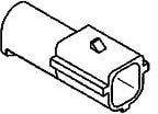 174879-2, 1x1P 1 1 - Rectangular Connectors Housings ROHS