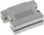 3485-2300F, D-Sub Backshells 25P PLSTC JUNC SHELL FOR FLAT CABLE
