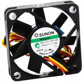 ME45100V1-G99, Вентилятор: DC, осевой, 5ВDC, 45x45x10мм, 15,63куб.м/ч, 32дБА, Vapo