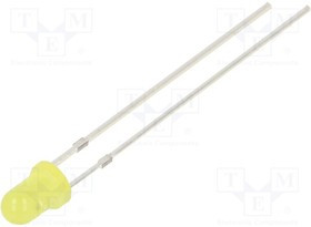 OSYYR23134A, LED; 3mm; yellow; 220?330mcd; 30°; Front: convex; 1.8?2.6V; -30?85°C OSYYR23134A, LED; 3mm; yellow; 220?330mcd; 30°; Front: convex; 1.8?2.6V; -30?85°C