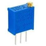 3296W-1-101LF, Потенциометр монтажный, многооборотный, 100Ом, 500мВт, THT, ±10%
