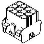 50-84-2122, Pin &amp; Socket Connectors MLX CAP 12CKT WHITE 94V0