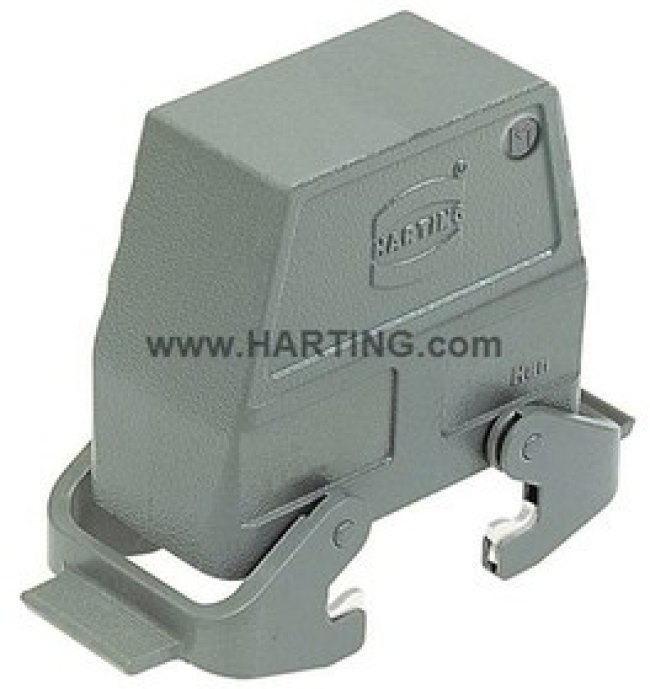 19300100537, Han B Heavy Duty Power Connector Hood, M32 Thread 19300100537, Han B Heavy Duty Power Connector Hood, M32 Thread