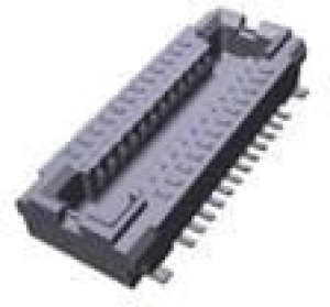 AXT324124, Board to Board &amp; Mezzanine Connectors Socket 0.4mm pitch 24-PIN, NI-BARRIER