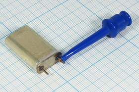 Зажим с выдвигаемым крючком, длина 50мм, зелёный цвет 3135 зажим тест 50мм\\ \каб\зел\ WTN-22-1230GN