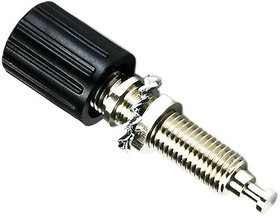 CT2234-0, Test Plugs &amp; Test Jacks 4mmBindingPost,UnIns Black