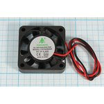 Вентилятор постоянного тока 5 Вольт, подшипник скольжения, 7000об/мин, ВН256S вент 40x40x10\ 5В\0,4А