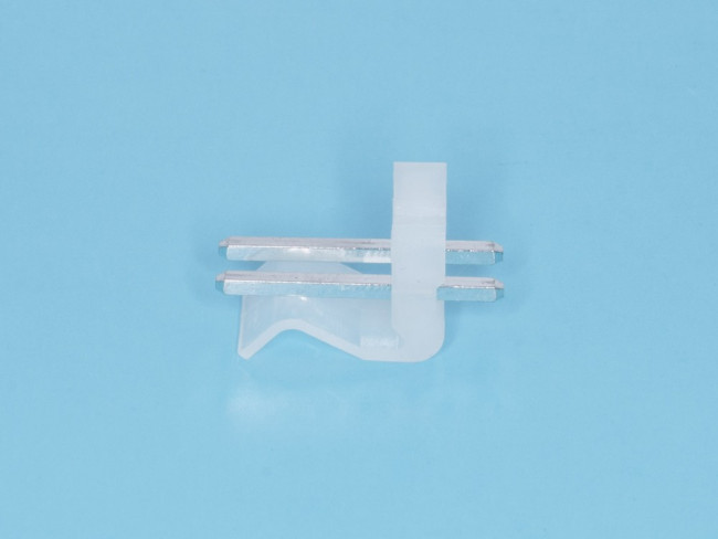 PWL-2, Разъем питания 2 контакта, вилка на плату, шаг 3,96мм