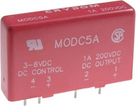 M-ODC5A, I/O Module Relays Output Module 5VDC-IN 18mA 4000VAC Thru-Hole