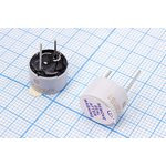 Излучатель звука магнитоэлектрический со встроенным генератором 1.5В, 12x8мм, частота 3.1кГц, светлы