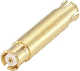 19K104-K00L5, Straight 50 RF Adapter Bullet Socket to Bullet Socket 40GHz