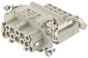 09330104735, Heavy Duty Power Connectors FEMALE INSERT 10 POLES+PE 09330104735, Heavy Duty Power Connectors FEMALE INSERT 10 POLES+PE