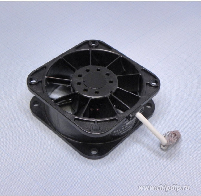 1,0ЭВ-1.4-4-3270 У4, Вентилятор 220В, 110x110x42.5мм, 2550об/мин.