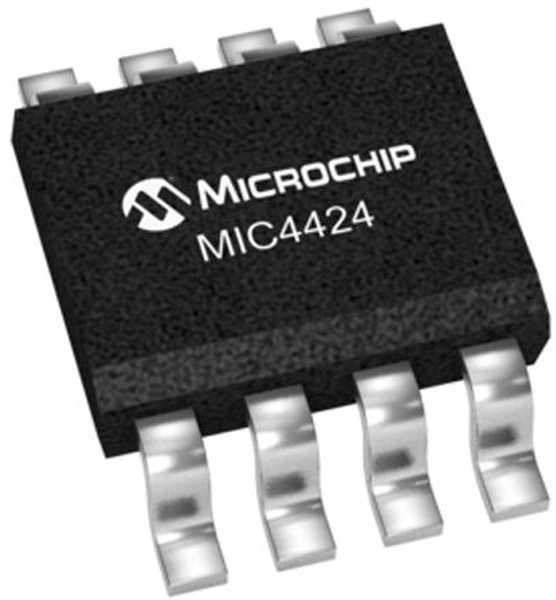 MIC4424YM, Gate Drivers 3A Dual High Speed MOSFET Driver