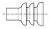 444430-1, Connector Accessories Wire Seal Straight Silicon Rubber Brown