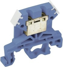 YZN10-004-K07, Клемма ЗНИ-4 мм.кв. синий
