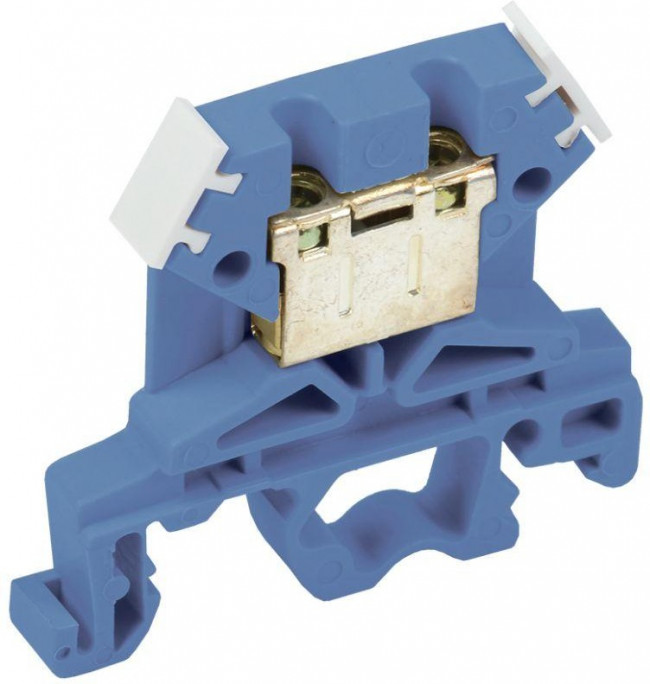 YZN10-004-K07, Клемма ЗНИ-4 мм.кв. синий