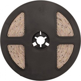 Светодиодная лента LED силикон 5м, 12В, 8 мм, IP65, SMD 2835, 60 LED/m, свет теплый белый 141-356