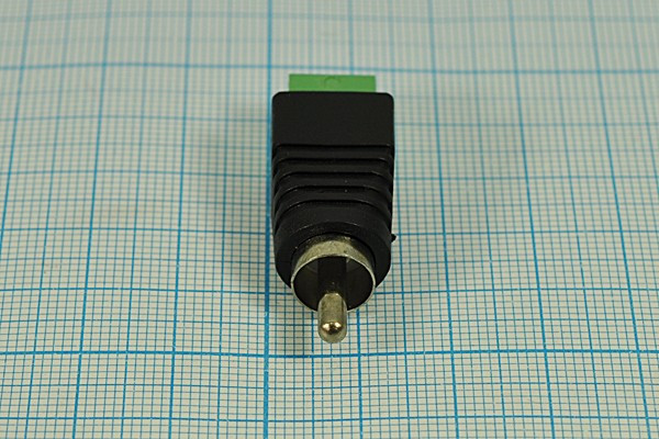 Разъем RCA вилка - разъем клемный 2DG126-5.0 розетка