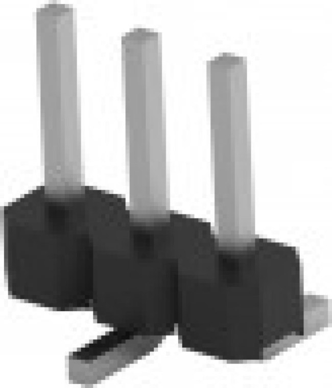 2842102-3, AMPMODU Series Straight Surface Mount Pin Header, 3 Contact(s), 2.0mm Pitch, 1 Row(s), Unshrouded 2842102-3, AMPMODU Series Straight Surface Mount Pin Header, 3 Contact(s), 2.0mm Pitch, 1 Row(s), Unshrouded